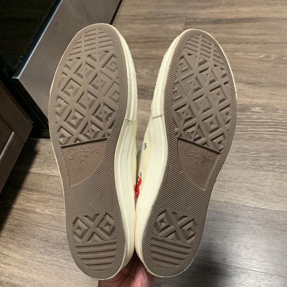 Comme des Garcons & Converse high top shoes - Picture 7 of 10